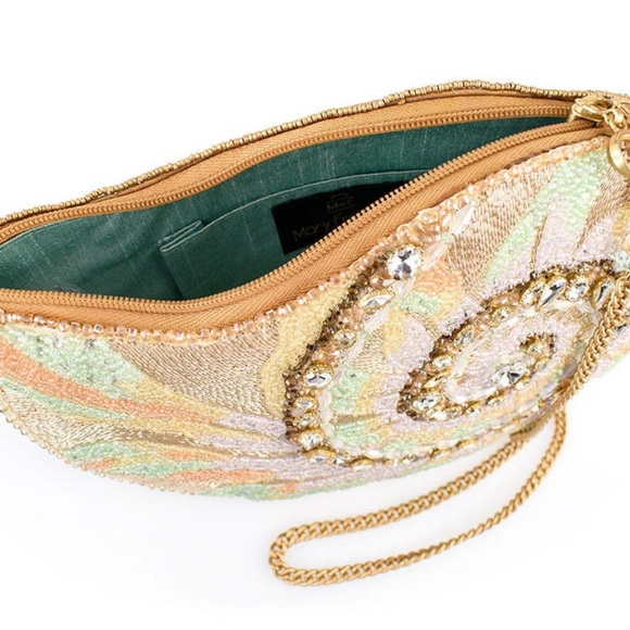 Mary Frances Gold Nautilus Clutch - Picture 5 of 7